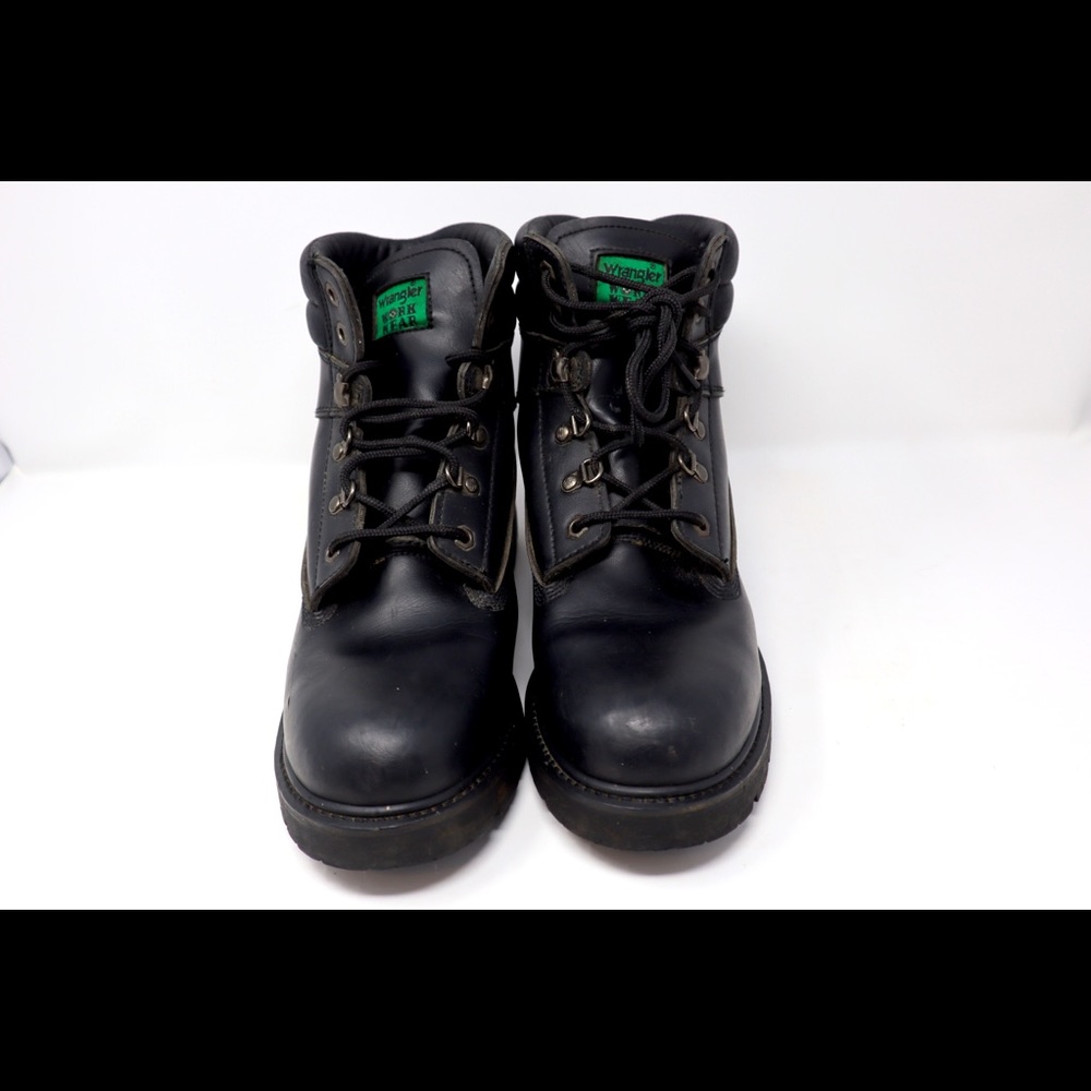 Wrangler - Mens Work Wear Steel Toed Boots ‘Black’